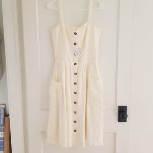 Galia Couture Handmade Linen Dress